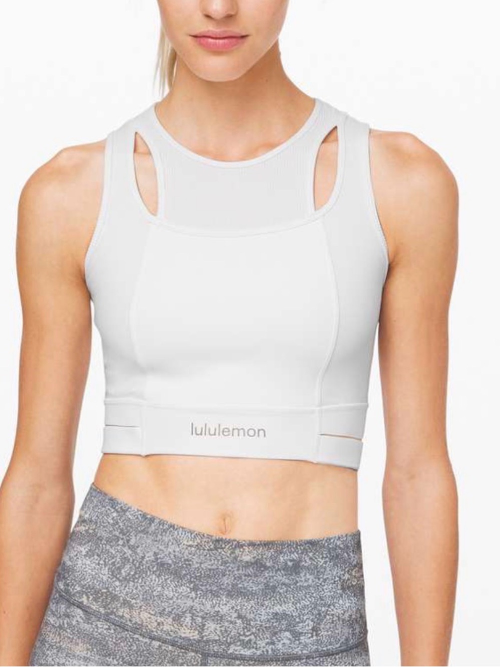 Lululemon New Ambition Cropped Tank